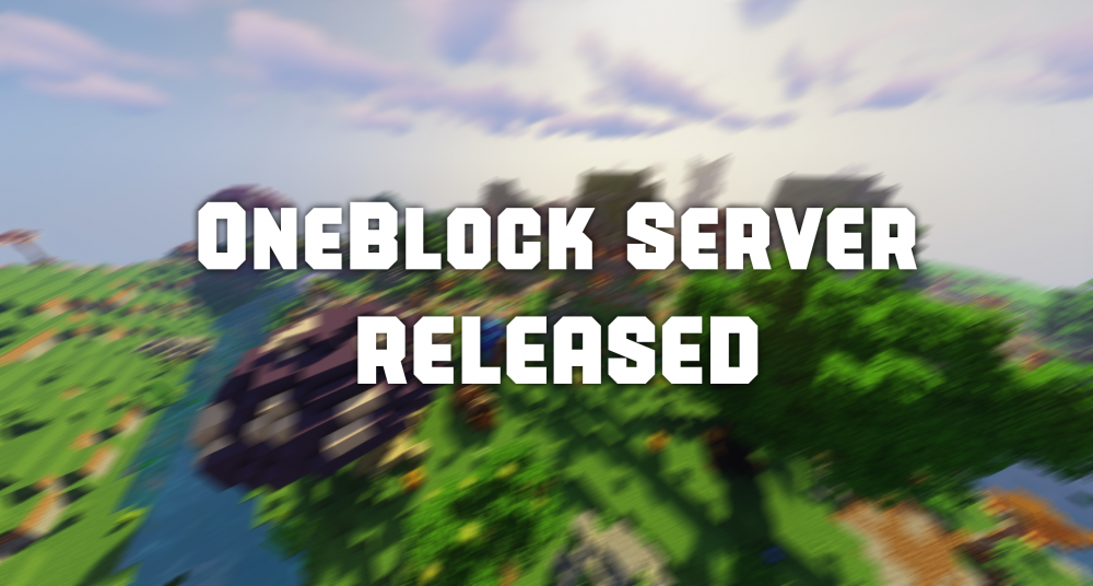 OneBlock Server Released